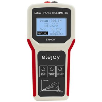 OEM Mult&iacute;metro Solar Lcd Ey800w, Prueba Fotovoltaica Mppt