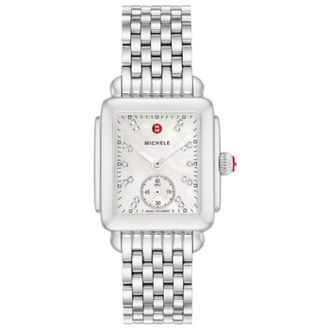 Michele Deco Mid Diamond Womens Watch