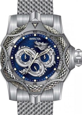 Invicta IN-49187 Mens Venom Watch - Silver - One Size