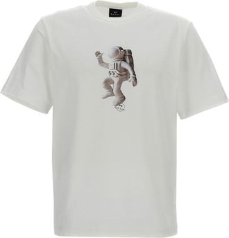 Paul Smith White Crew Neck T-Shirts