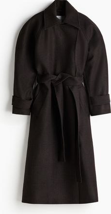H&M Mantel aus Wollmix - Brown