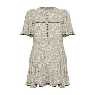 Isabel Marant Vestido Daynia - Dresses - Mujer - Beige - S