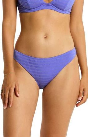 Sea Level Australia Capri Bikini Bottoms in Iris at Nordstrom Rack, Size 12 Us / 16 Au