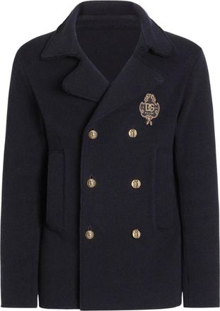 Dolce & Gabbana Picot WV M.Rasata - Heren - Mantel - Blauw - M - Jassen