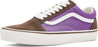 Vans Old Skool Athletic Shoes Nineties Brown/Purple : Mens 10.5 - Womens 12 Medium, Canvas/Suede