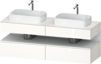 Duravit Qatego Consola Mueble Bajo Lavabo, 2 Extensiones, 2 - Duravit