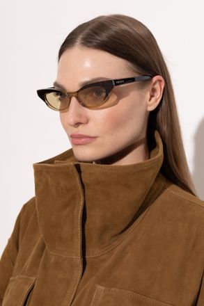 Alexander McQueen Sunglasses, Unisex, Brown