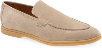 Eleventy Apron Toe Loafer in Taupe at Nordstrom, Size 12Us
