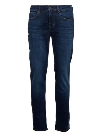 7 For All Mankind five-pocket jeans - men - Cotton/Elastomultiester/Elastane - 38 - Blue