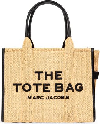 Marc Jacobs Tote Bags, female, Beige, Size: ONE SIZE The Woven Large Tote Bag