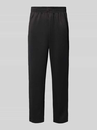 adidas Originals Straight Fit Sweatpants mit elastischem Bund in Black, Gr&ouml;&szlig;e XXL