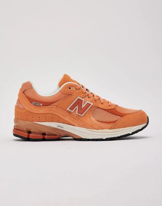 New Balance 2002R M2002RFJ Sneaker Mens Orange Lace Up Lifestyle Shoes TF8444