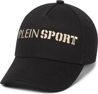 Plein Sport Baseball Cap - unisex - Outdoor handschoenen - Zwart - ONE Size - Katoen - Fitness