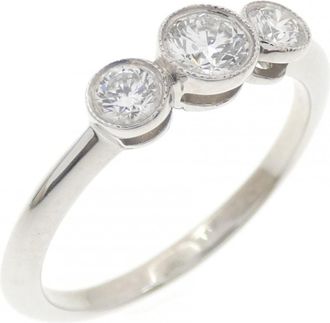 Tiffany & Co. Platinum Platinum 950 Band Ring (Pre-Owned)