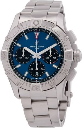 Breitling Avenger 42 Chronograph Automatic Chronometer Blue Dial Mens Watch AB0146101C1A1