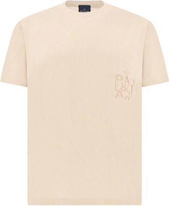 Paul & Shark Hombre, Camisetas, Beige, Talla: M
