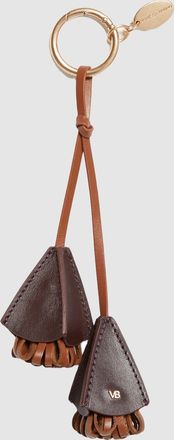 Vanessa Bruno Charm Fleurs Cognac