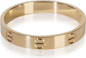Cartier Pre-Owned Cartier Yellow Gold Small Model Love Ring