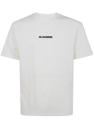 Jil Sander Crewneck Short Sleeves Logo T-Shirt