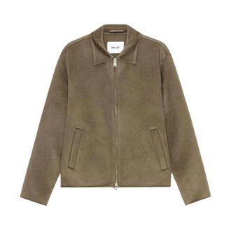 Nn.07 Chaqueta de Lana Doubleface - Jackets - Hombre - Marr&oacute;n - XL