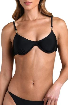 L'agence Tenali Underwire Bikini Top in Black at Nordstrom, Size X-Small