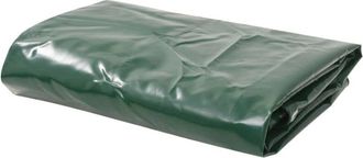 vidaXL Tarpaulin 650 g/m&sup2; 3x3 m Green Vidaxl