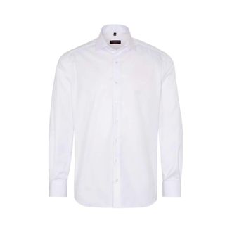 Eterna Heren, Overhemden, Wit, Maat: XL