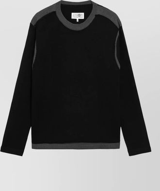 Maison Margiela merino wool crew-neck jumper