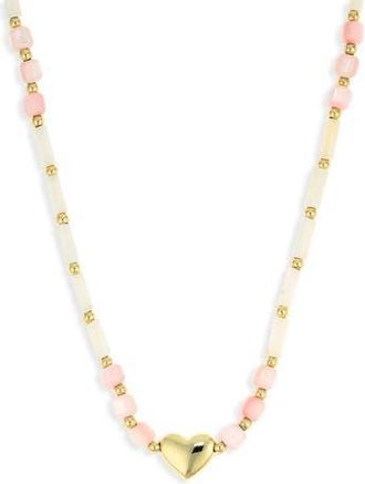 Argento Vivo Heart Necklace in Gold at Nordstrom Rack