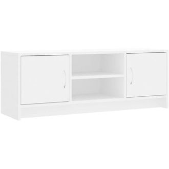 vidaXL Vidaxl - tv Cabinet White 102x30x37.5 cm Engineered Wood
