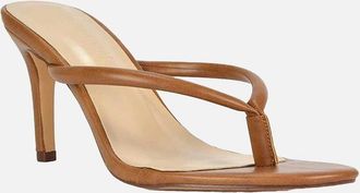 XY London Womens XY London Womens/Ladies Celina Stiletto Heel Mule Sandals - Brown - Size: 3