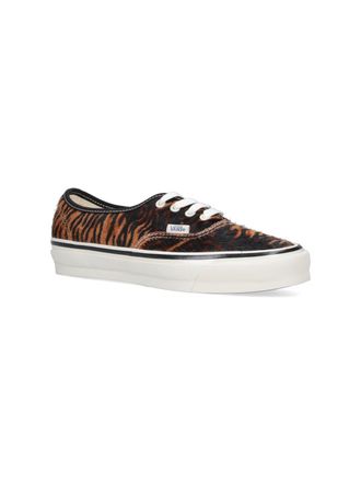 Vans Tiger-Print Fabric Sneaker - Multicolor
