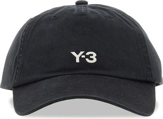 Yohji Yamamoto Dad Cap - Heren - Petten - Zwart - M - Katoen - Accessoires