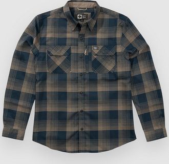 Salty Crew Fathom Tech Hemd blau