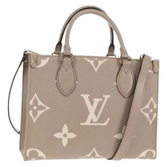 Louis Vuitton Pre-owned Vintage Canvas Handtas - Dames - Pre-owned - Beige - Maat: ONE Size