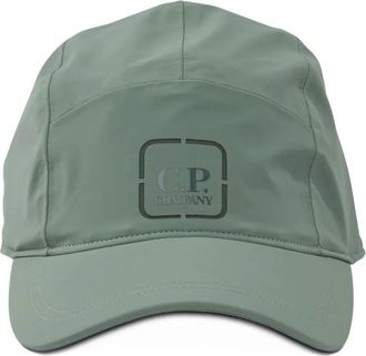 C.P. Company Pet met logoprint - Groen