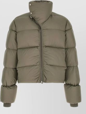 Rick Owens down oversized cropped quilted puffer jacket