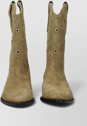 Isabel Marant suede leather ankle boots