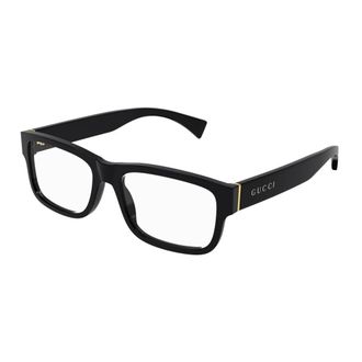 Gucci Optisch Montuur - Heren - Brillen - Zwart - 58 MM - Accessoires