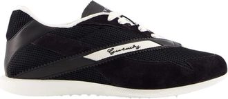 Givenchy Mesh & Suede Low-Top Sneakers - Heren - Sneakers - Zwart - 40 EU - Leer - Schoenen