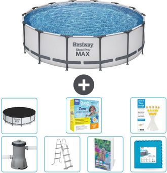 Bestway Piscina Bestway Steel Pro Max Redonda - 427x122 Cm - 8-piezas S566