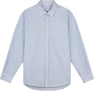 Arte Camicia Multi Righe - - Shirts - Uomo - Blu - L