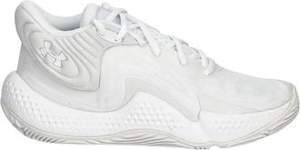 Under Armour Spawn 6 Mid - Dames - Hardloopschoenen - Wit - 39 EU - Fitness