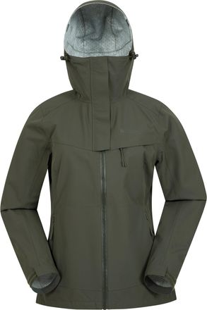 Mountain Warehouse Dames/Dames Arlberg 2.5 Layer Waterdicht Jasje (Donkere Khaki)