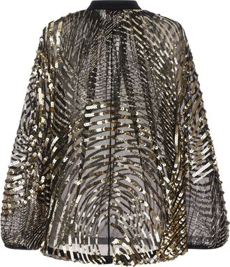 Emilio Pucci Womens Black Polyamide Blouse