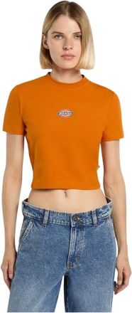 Dickies Mujer, Camisetas, Naranja, Talla: M