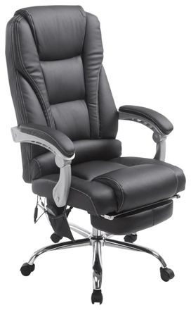 Clp Silla De Oficina Pacific Con Funci&oacute;n Masaje Negro