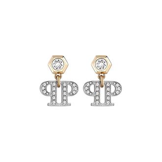 Philipp Plein Oorbellen - Dames - Oorbellen - Grijs - ONE Size - Accessoires