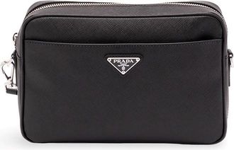 Prada Saffiano Leather Shoulder Bag