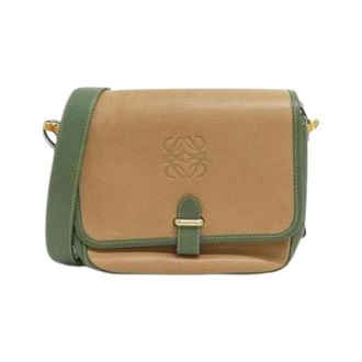 Loewe Pre-owned Cross Body Bags, female, Beige, Size: ONE SIZE Pre-owned Shoulder Bag